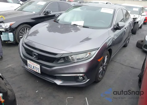 2020 Honda Civic Ex z USA, uszkodzony, nr VIN 19XFC1F36LE220277